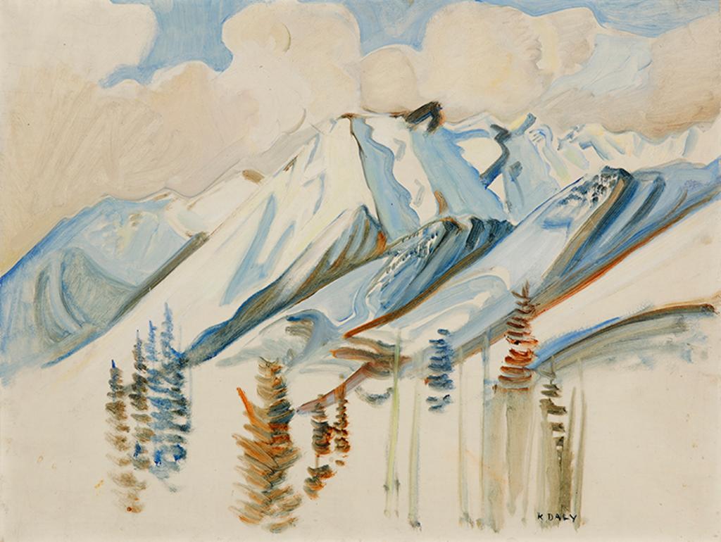 Kathleen Frances Daly Pepper (1898-1994) - Mountain Forms