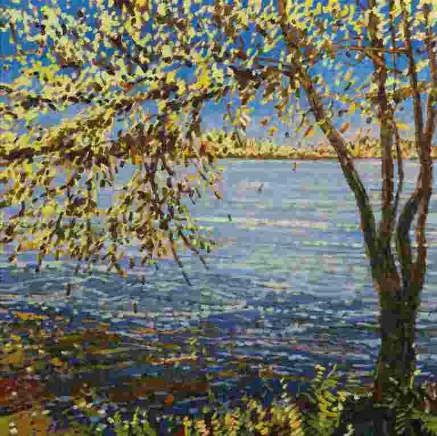 Darrell Bell (1959-2021) - Tree by the lake