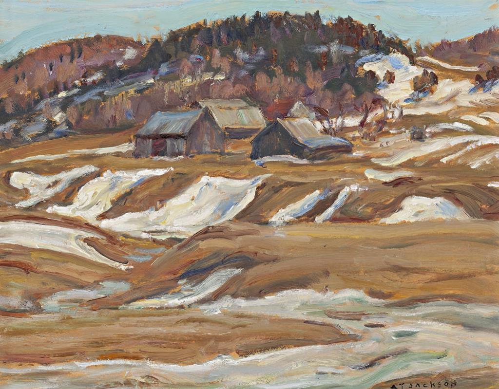 Alexander Young (A. Y.) Jackson (1882-1974) - Farm at Harrington, Quebec