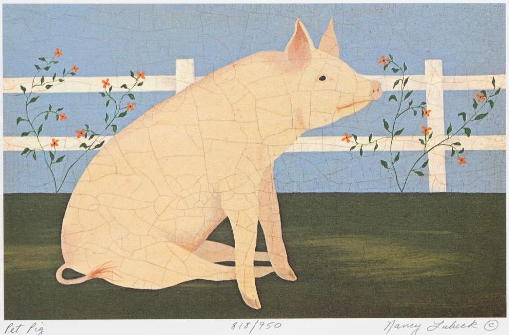 Nancy Lubeck (1942) - Pet Pig