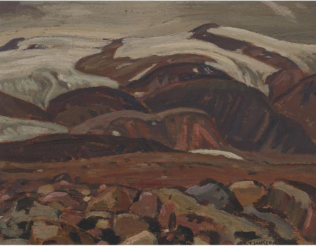 Alexander Young (A. Y.) Jackson (1882-1974) - Pim Island, Looking Across To Ellesmere