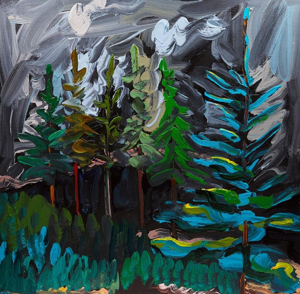 Leslie Donald Poole (1942) - 6 Dark Trees