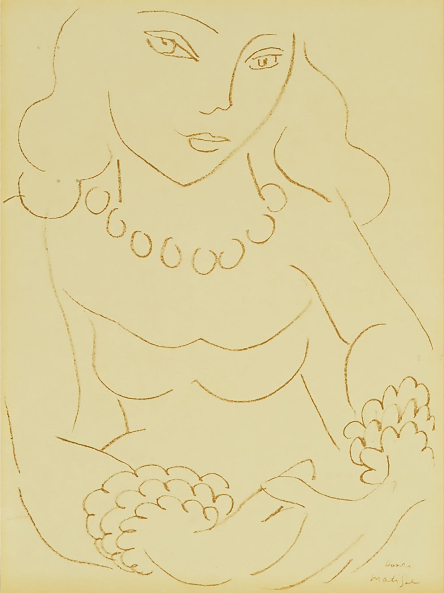 Henri Matisse (1869-1954) - Portrait Of A Woman