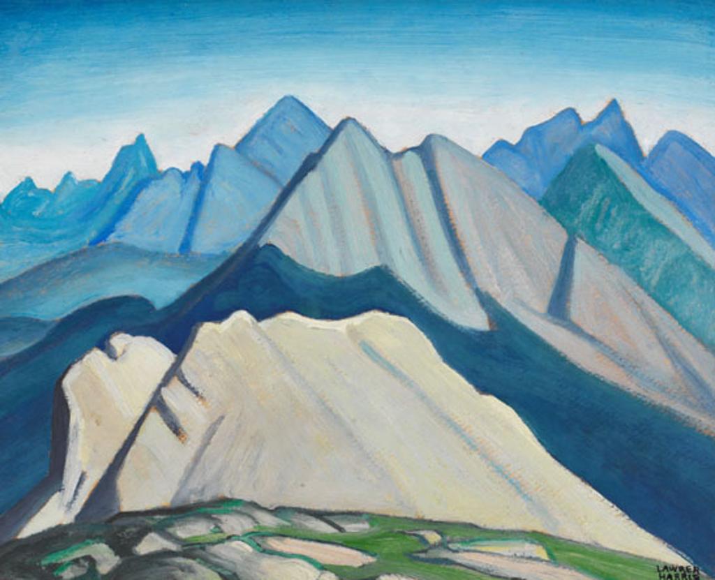 Lawren Stewart Harris (1885-1970) - Colin Range - Mountain Sketch LV