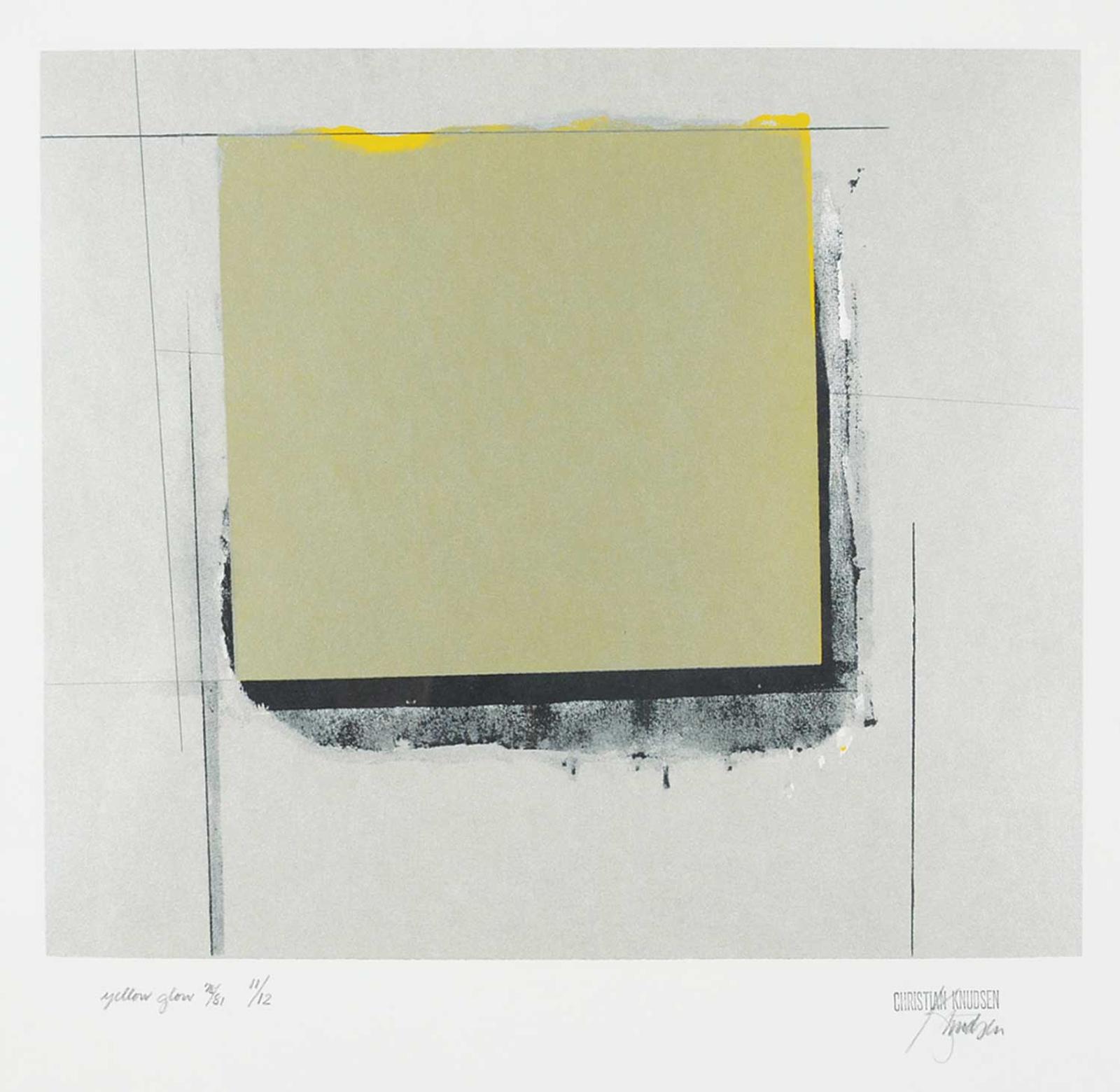 Niels Christian Knudsen (1945) - Yellow Glow 78/81  #11/12