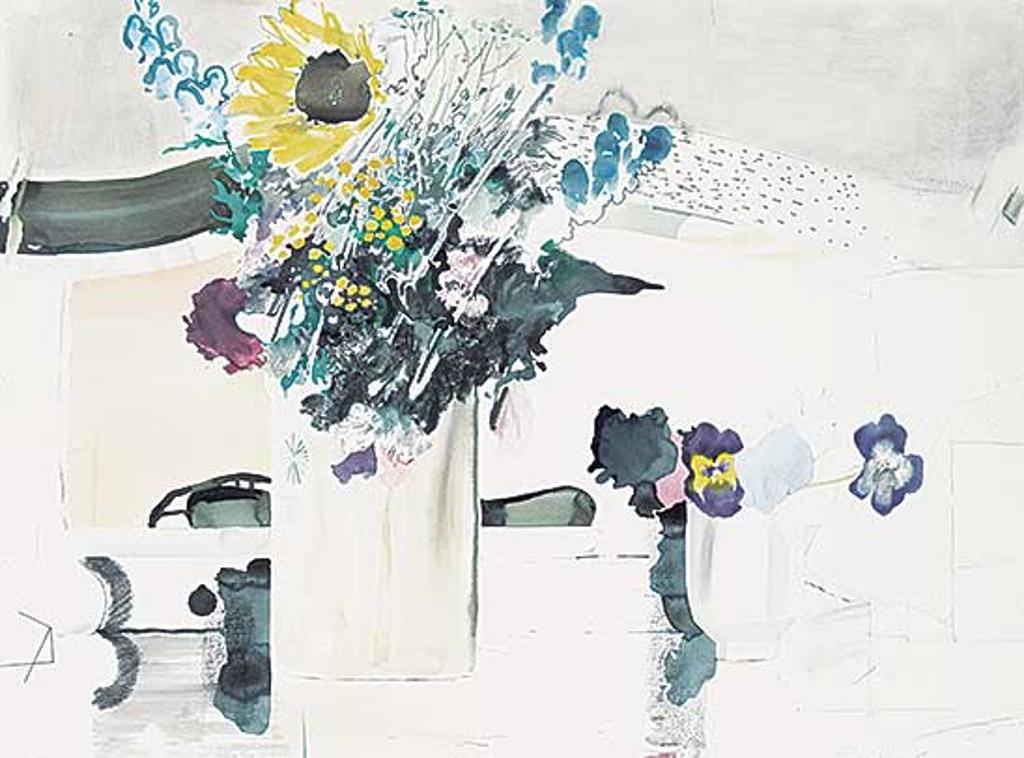 Dirk van Wyk (1944) - Untitled - Garden Flowers