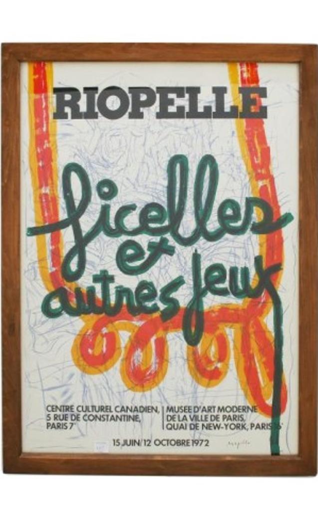 Jean-Paul Riopelle (1923-2002) - Ficelles et autre Jeux