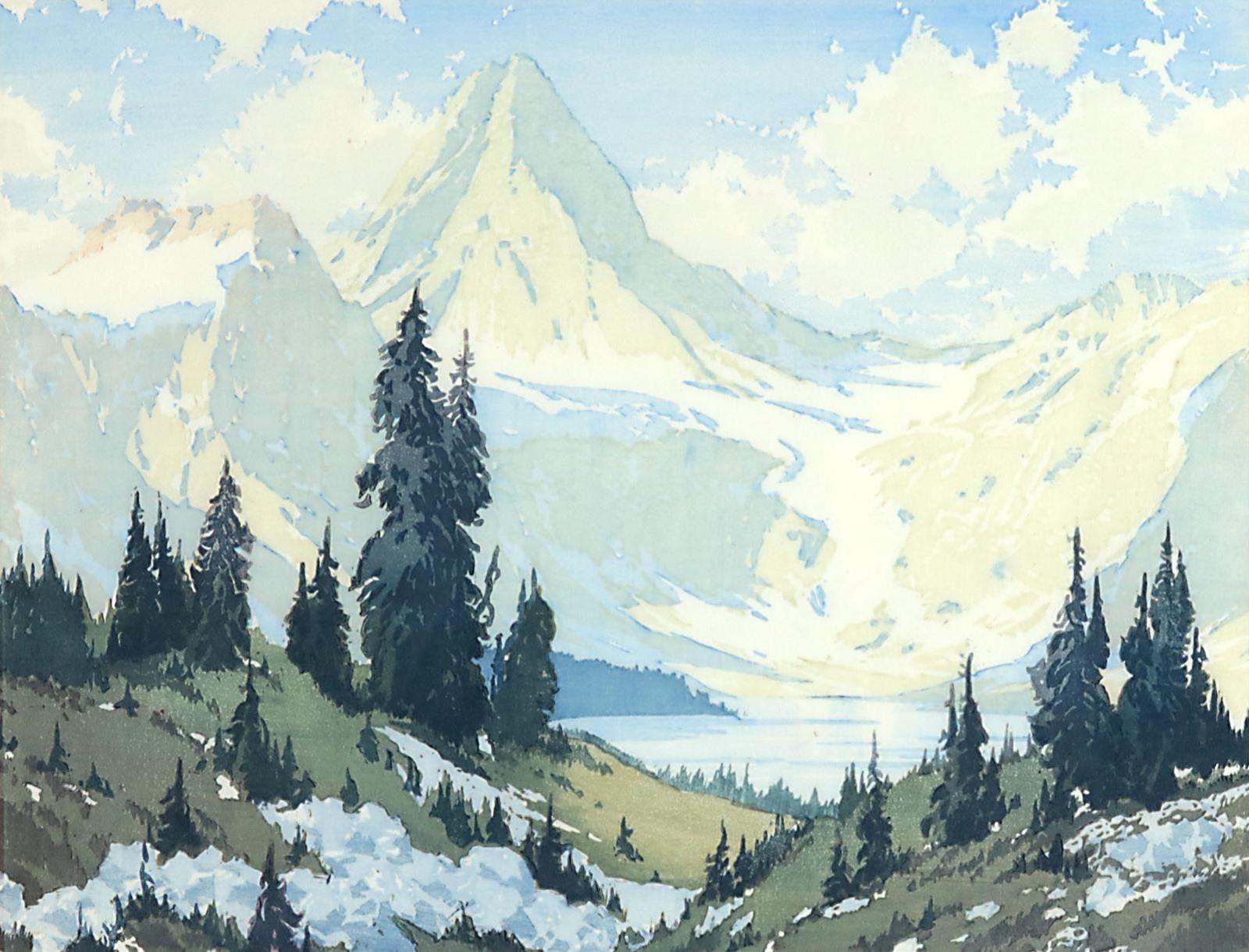 Barbara Harvey Leighton (1911-1986) - Mount Assiniboine