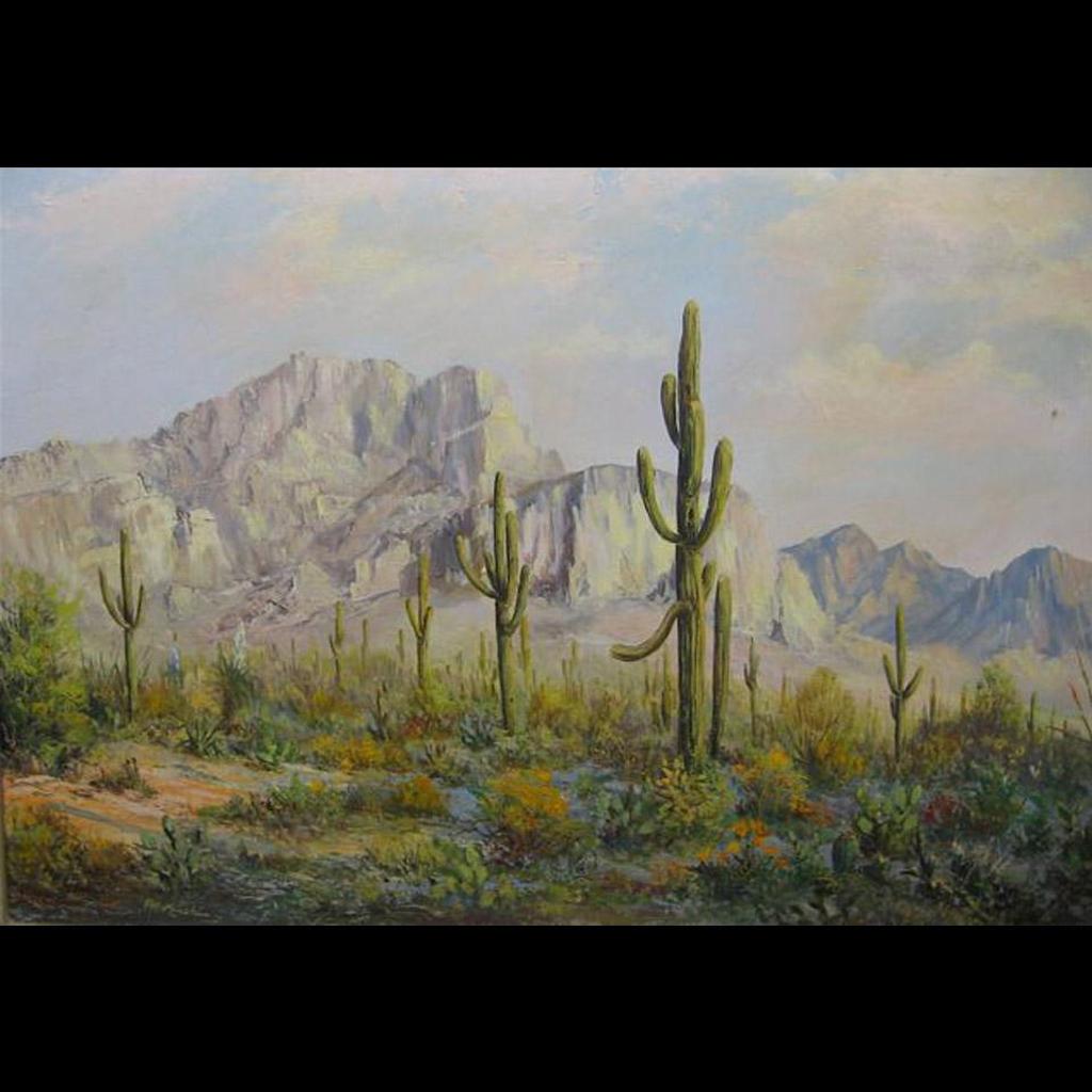 Matthew F. Kousal (1902-1990) - Desert Study