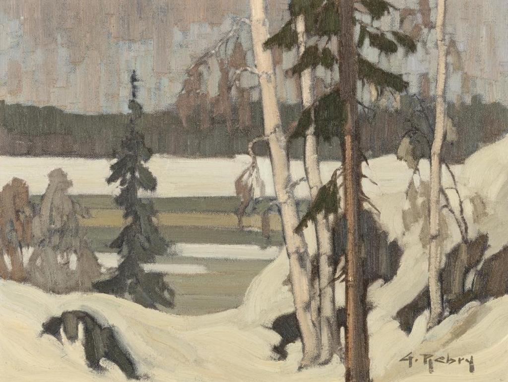 Gaston Rebry (1933-2007) - Winter Landscape