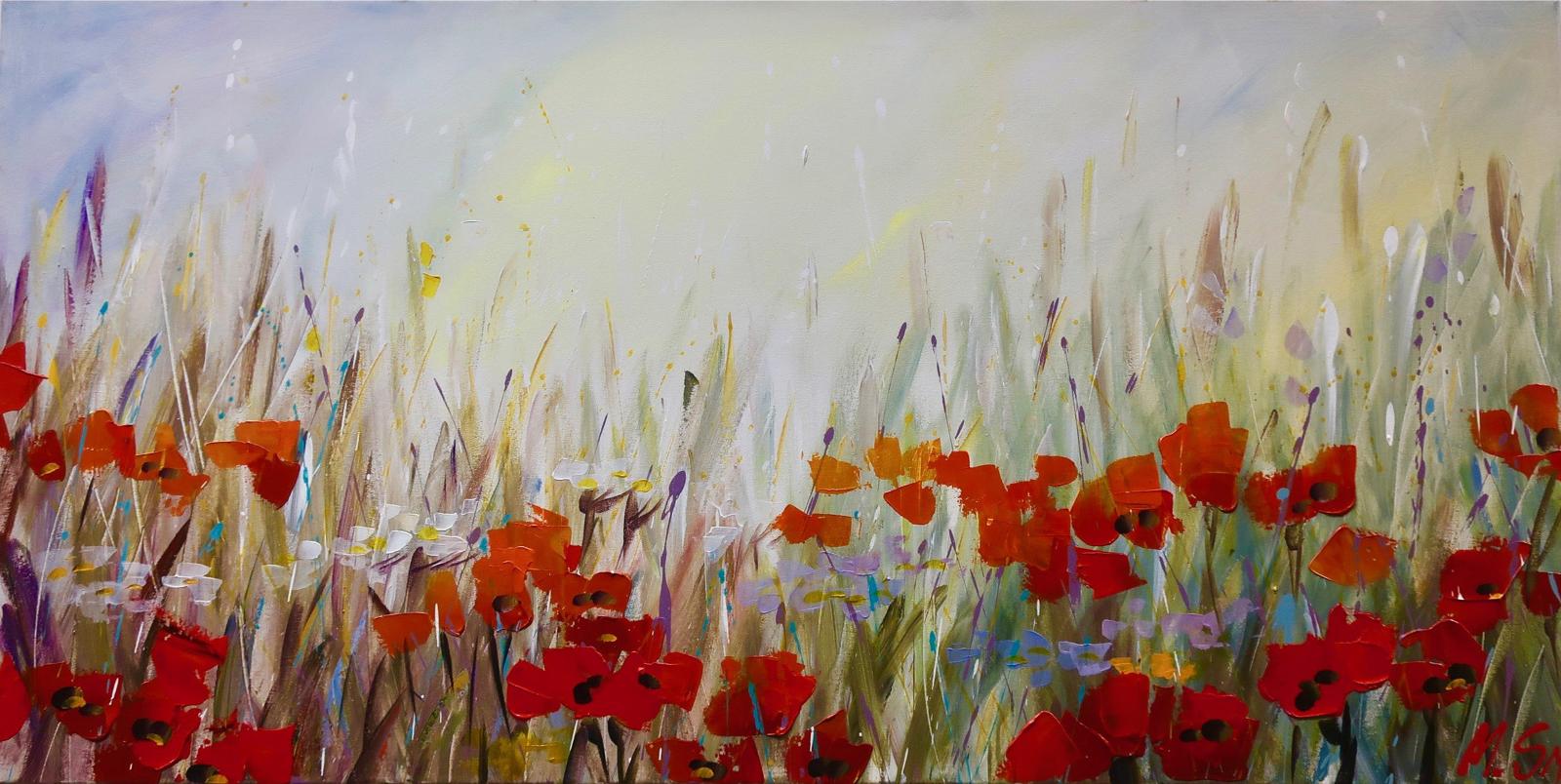 Mila Smykovska - Blooming Field