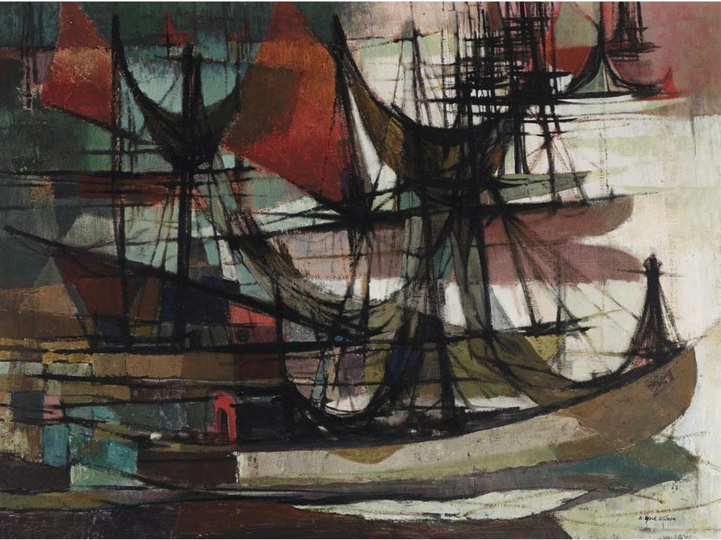 Ronald York Wilson (1907-1984) - Asiatic Fishing Fleet
