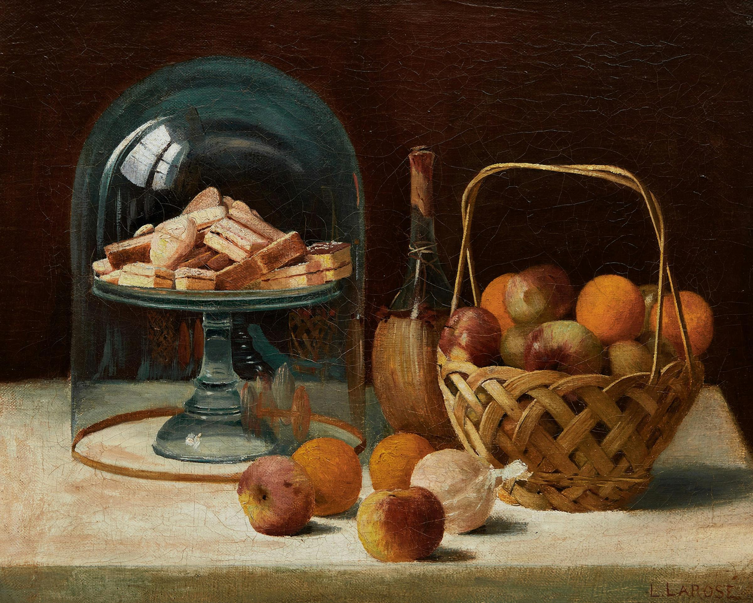 Ludger Larose (1865-1915) - Nature morte, 1900