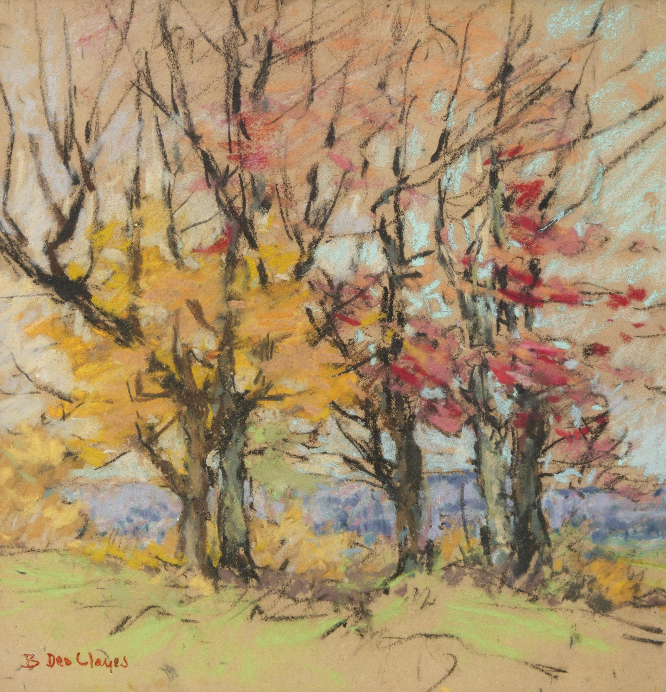 Berthe Des Clayes (1877-1968) - Autumn, Eastern Township