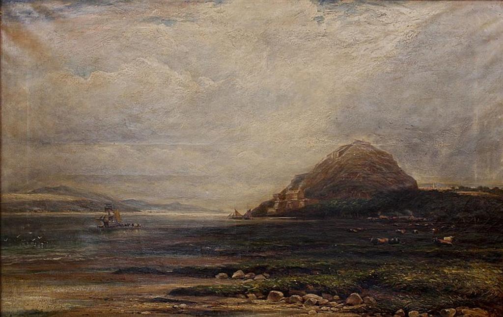 James Orrock (1829-1913) - Dumbarton from the Marshes