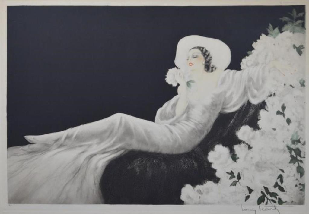 Louis Justin Laurent Icart (1888-1950) - Parfum de Fleurs (Love's Blossom)