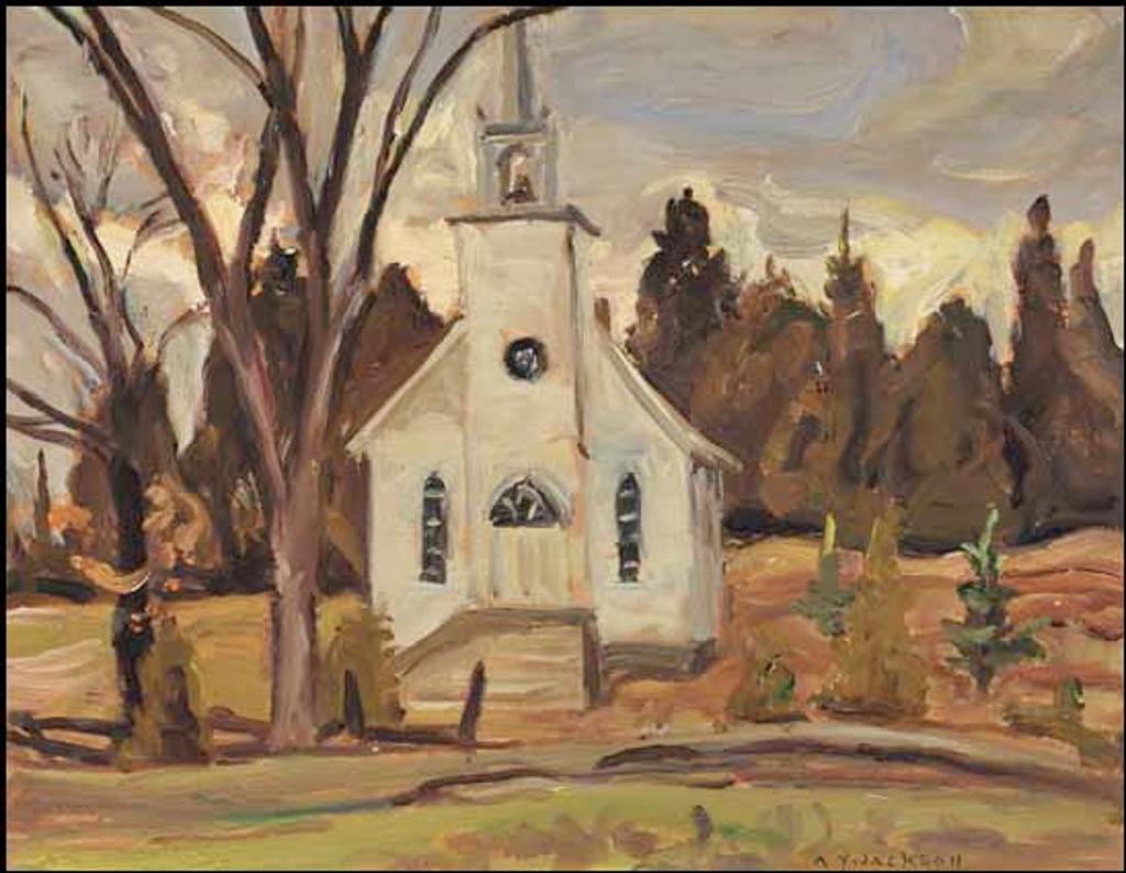 Alexander Young (A. Y.) Jackson (1882-1974) - Lutheran Church, Rosendal, Ont.