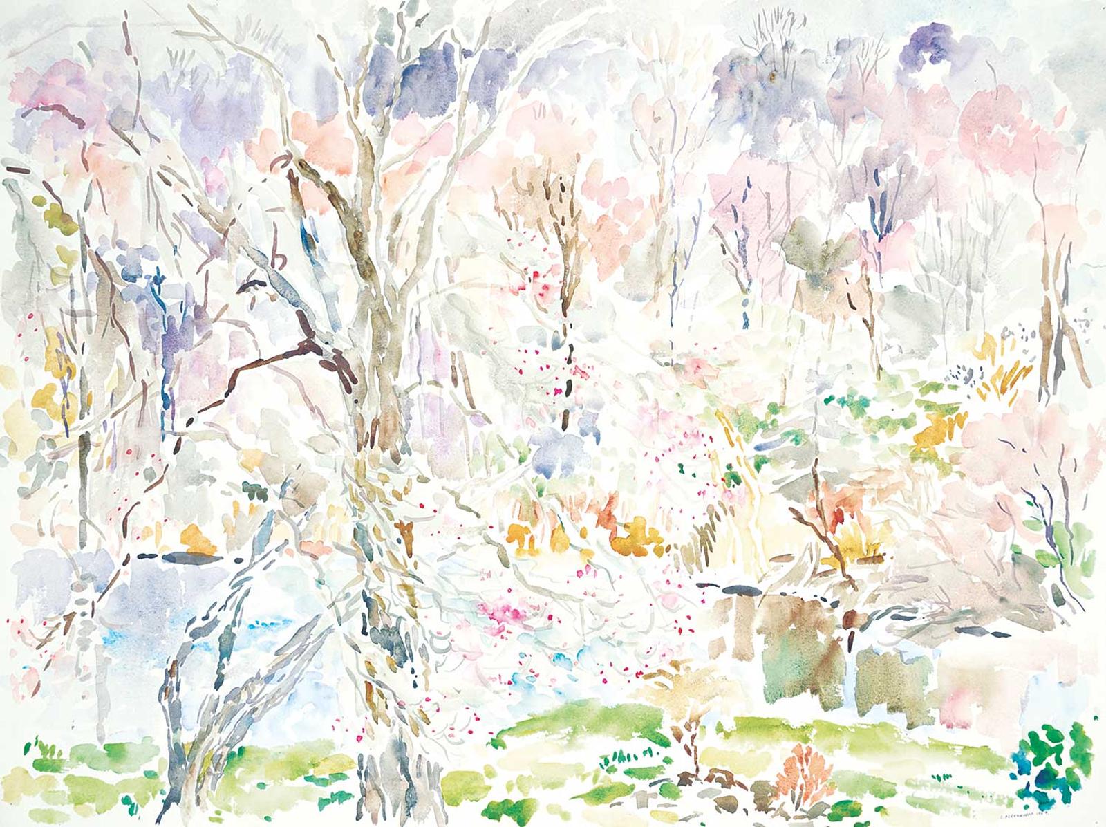 Catherine Perehudoff (1958) - Untitled - Pink Forest