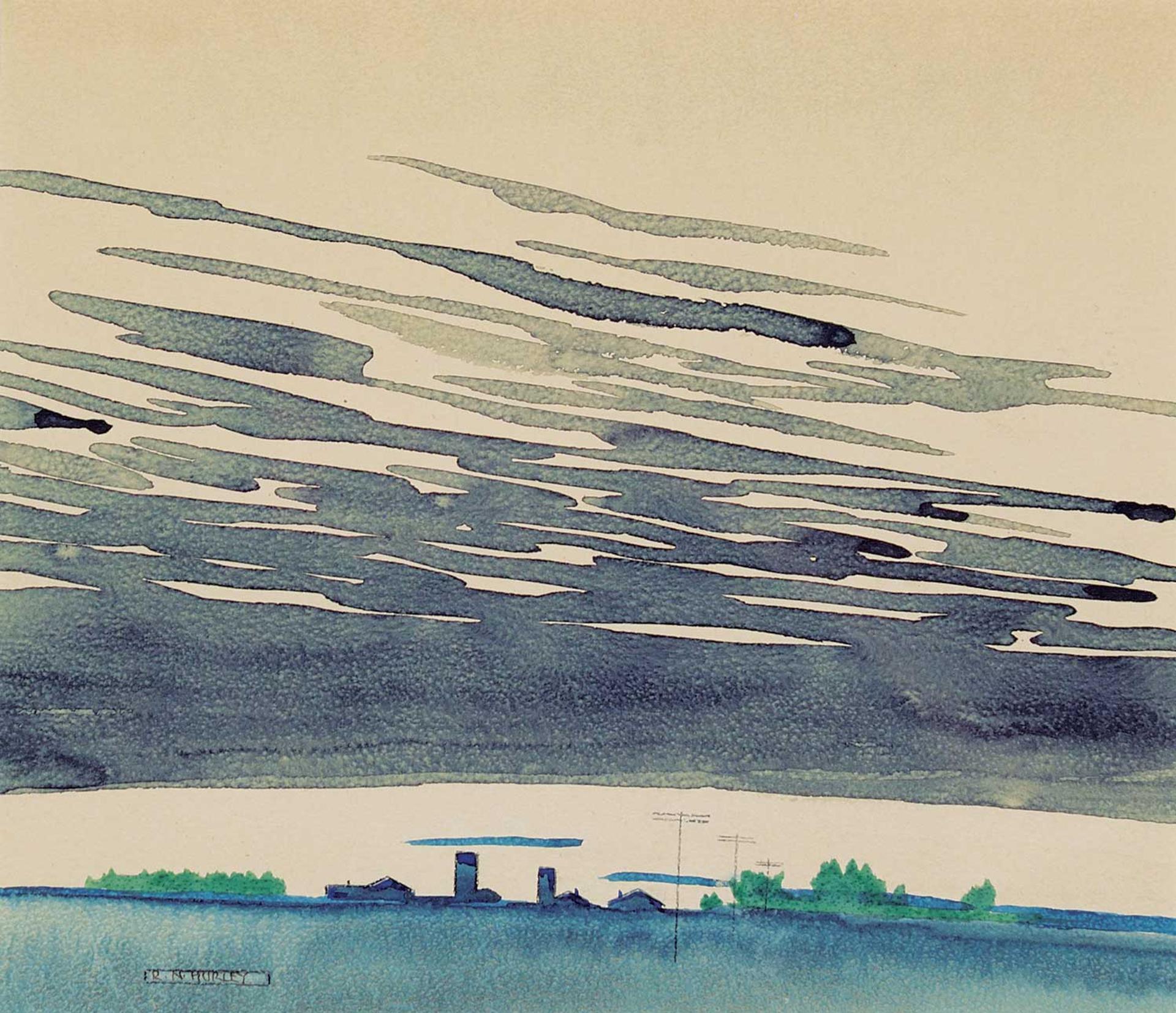 Robert Newton Hurley (1894-1980) - Untitled - Passing Storm