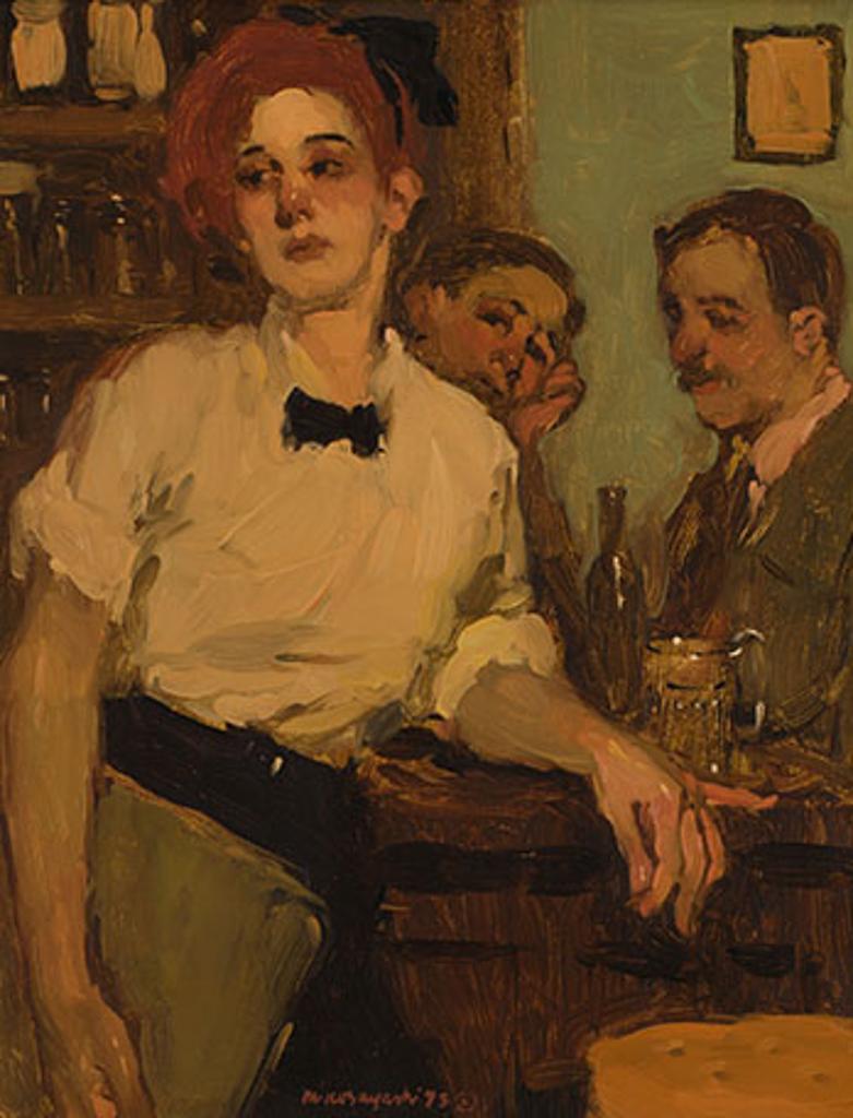 Milton Kobayashi (1950) - Waitress at the Bar