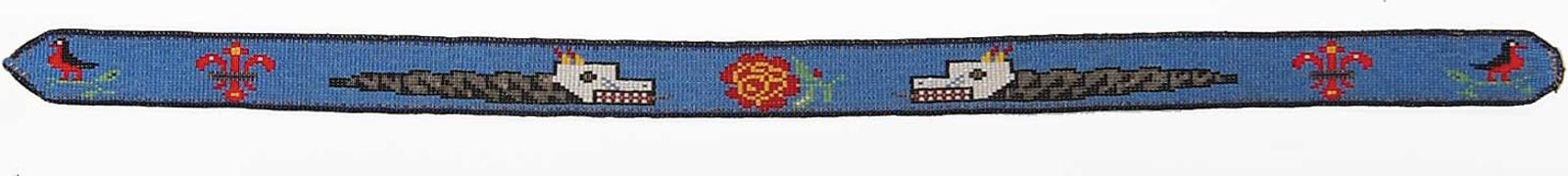 First Nations Basket School - Beaded Strap