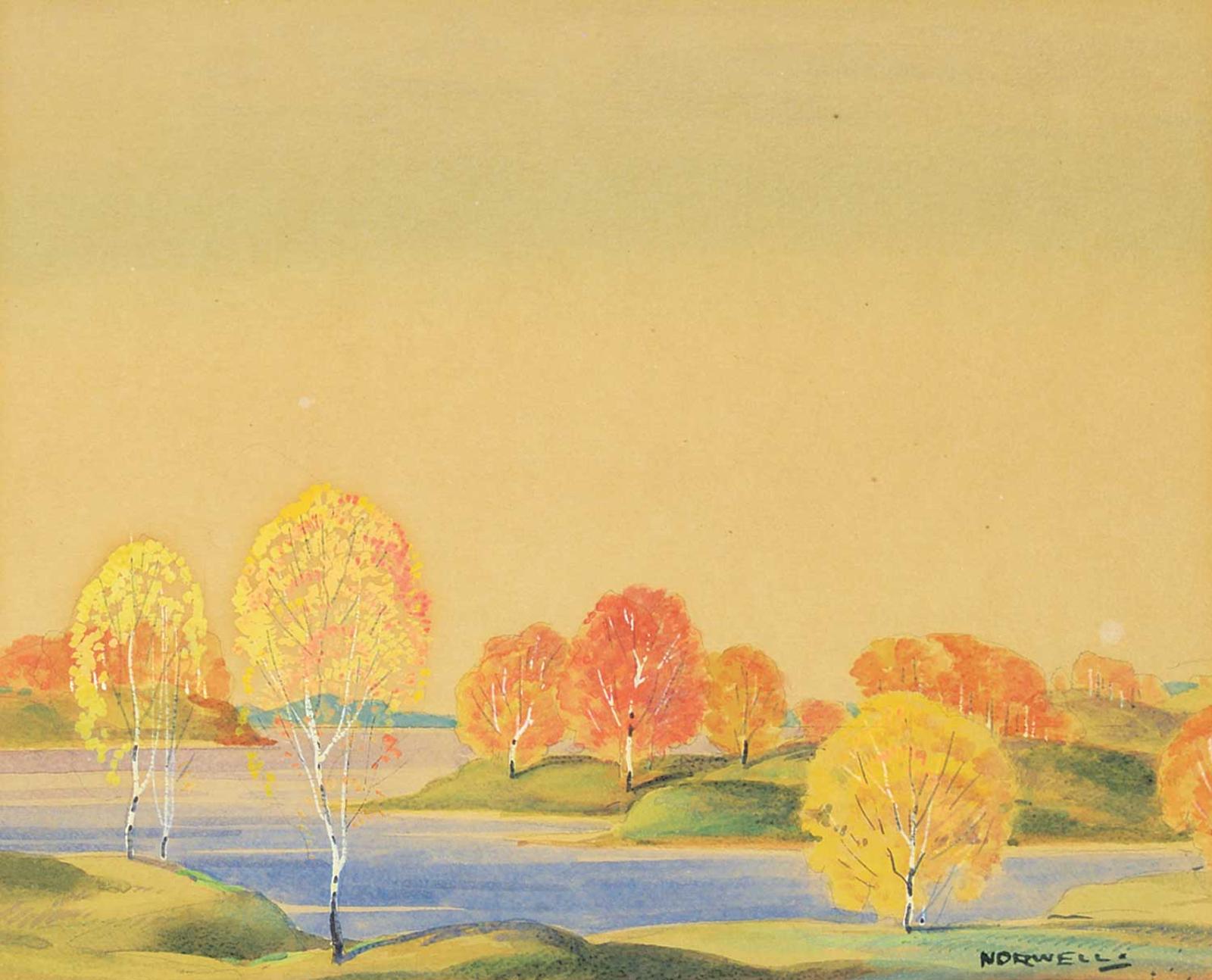 Graham Norble Norwell (1901-1967) - Untitled - Autumnal Visions