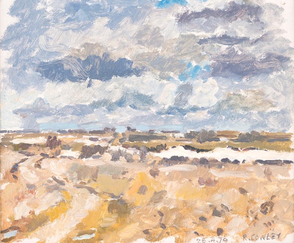 Reta Madeline Cowley (1910-2004) - Prairie Landscape (1979)