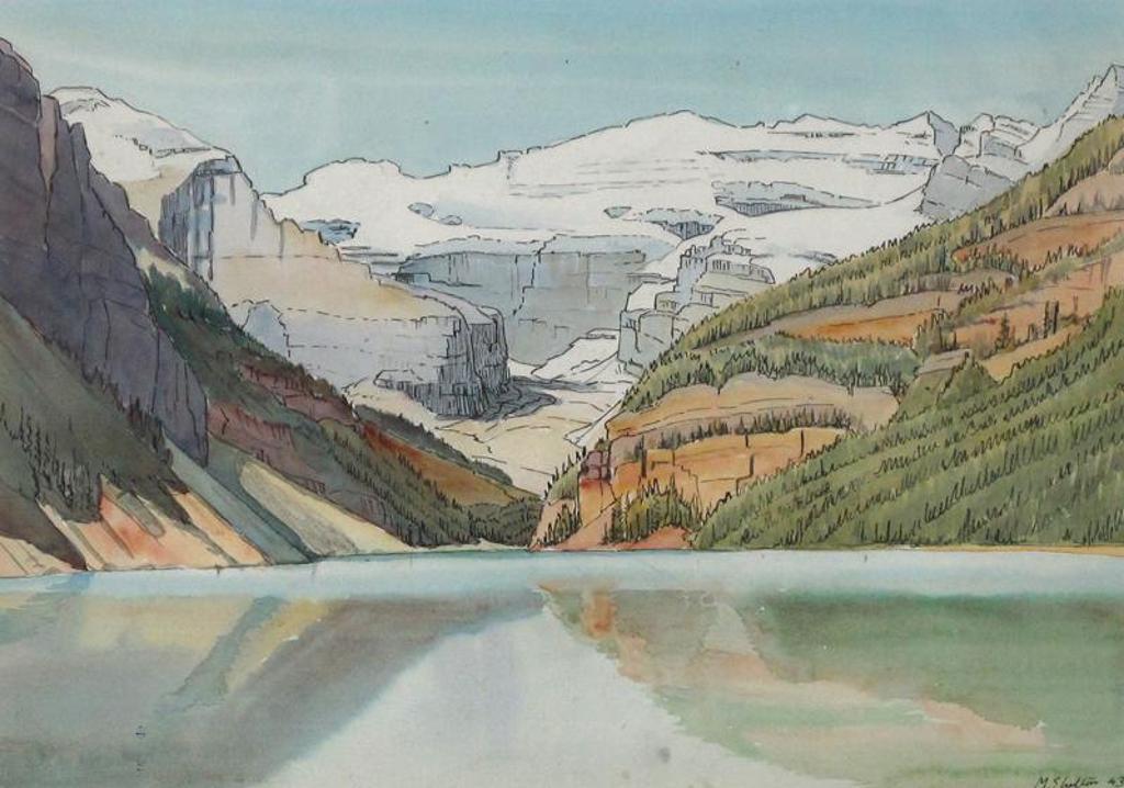 Margaret Dorothy Shelton (1915-1984) - Lake Louise; 1943