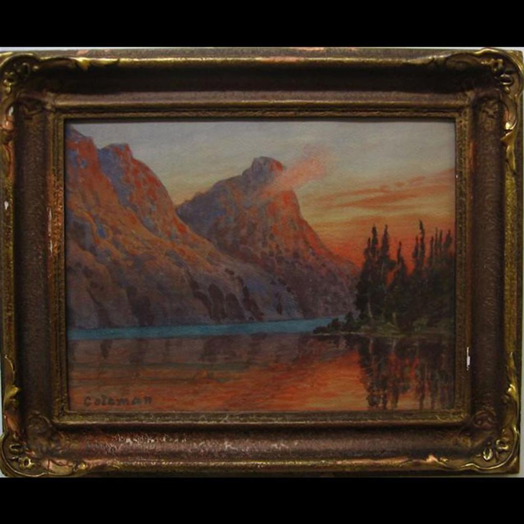 Arthur Philemon Coleman (1852-1939) - Fortress Lake, 50 Miles South Of Jasper