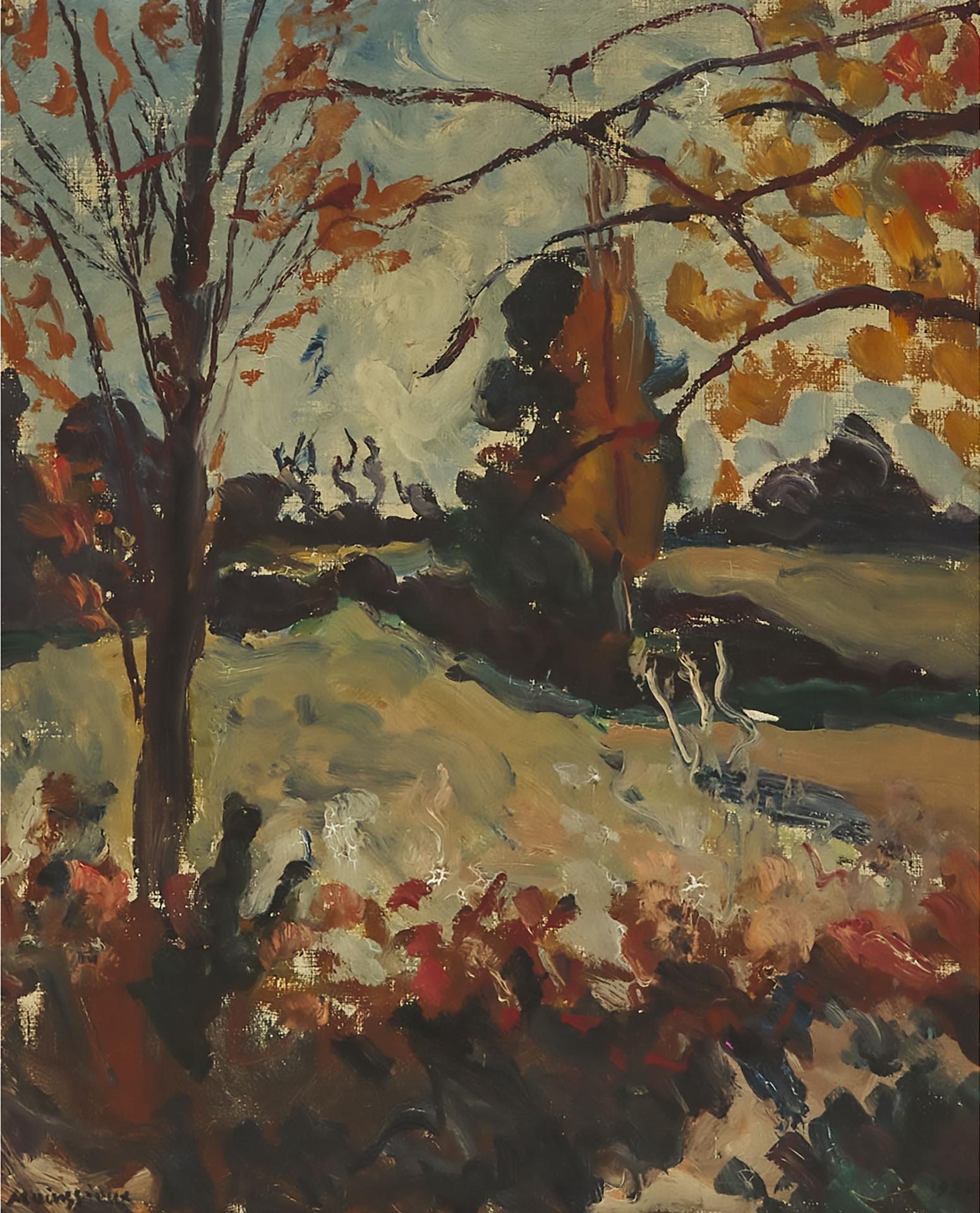 Lucien Mainssieux - Fall Landscape, 1927