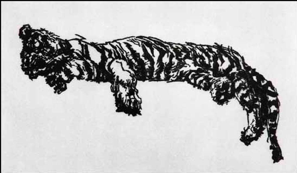 Alistair Macready Bell (1913-1997) - Sleeping Tiger (02045/2013-1003)