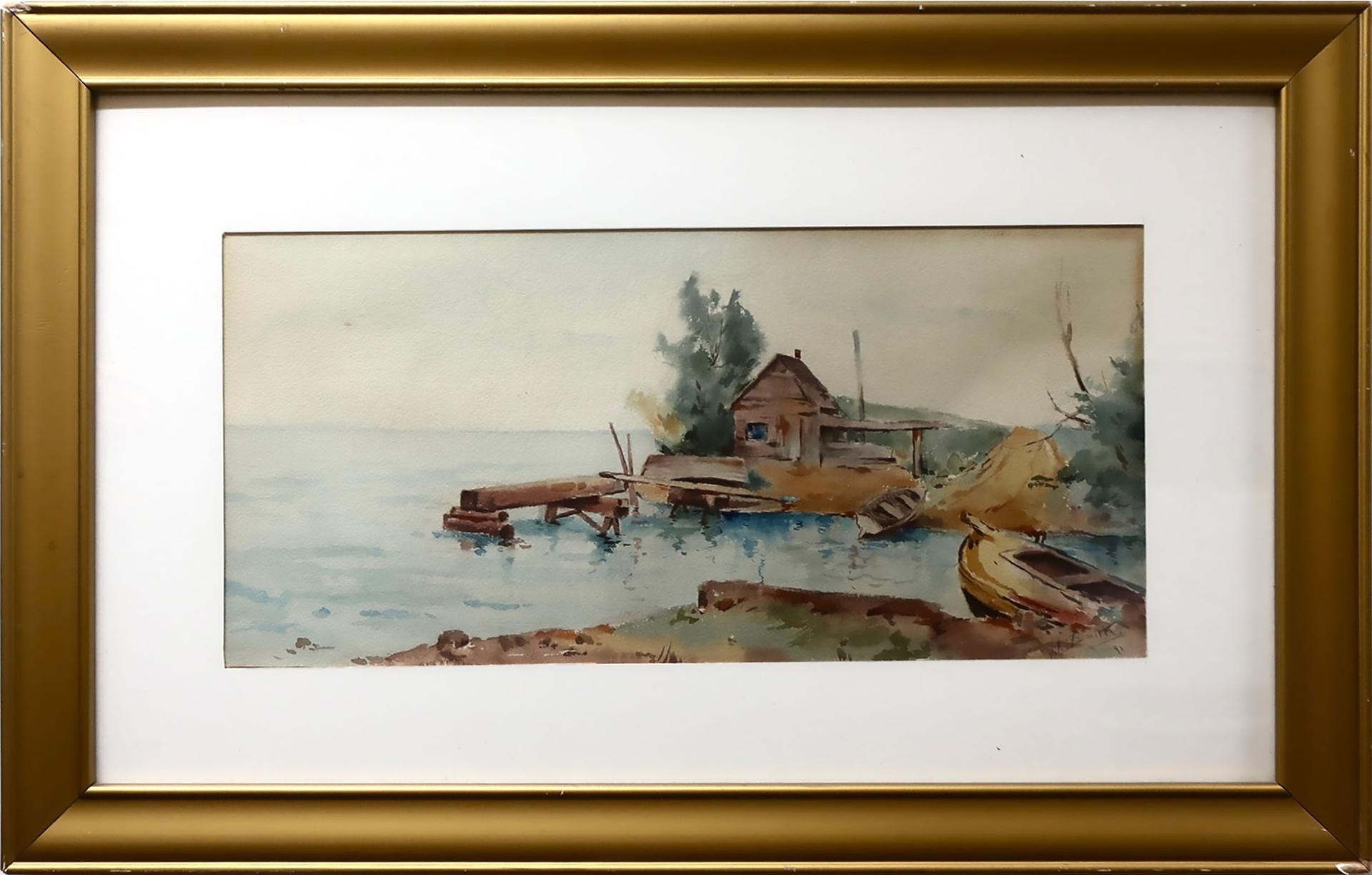 William St. Thomas Smith (1862-1947) - Lake Erie, Fishermans House (Long Point)