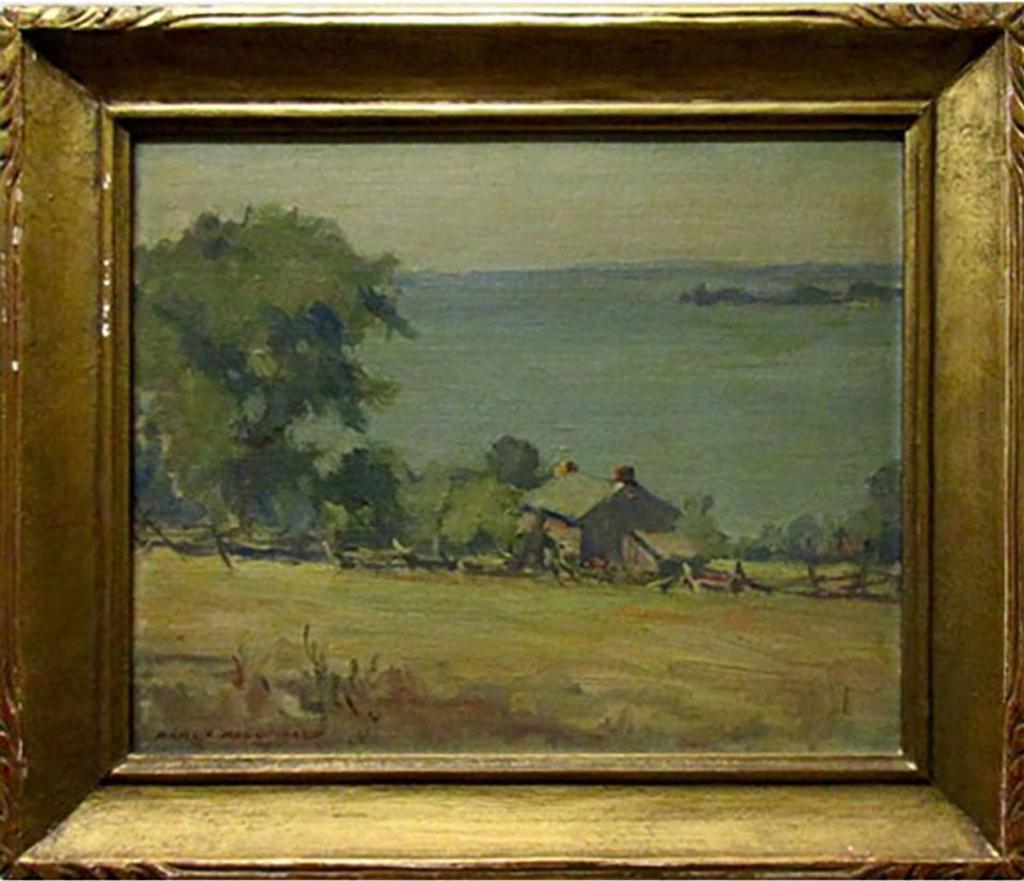 Manly Edward MacDonald (1889-1971) - Untitled (Farm By Lake)
