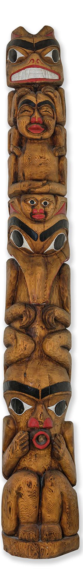 Bill Bouchard - Pacific Northwest Coast Style Totem