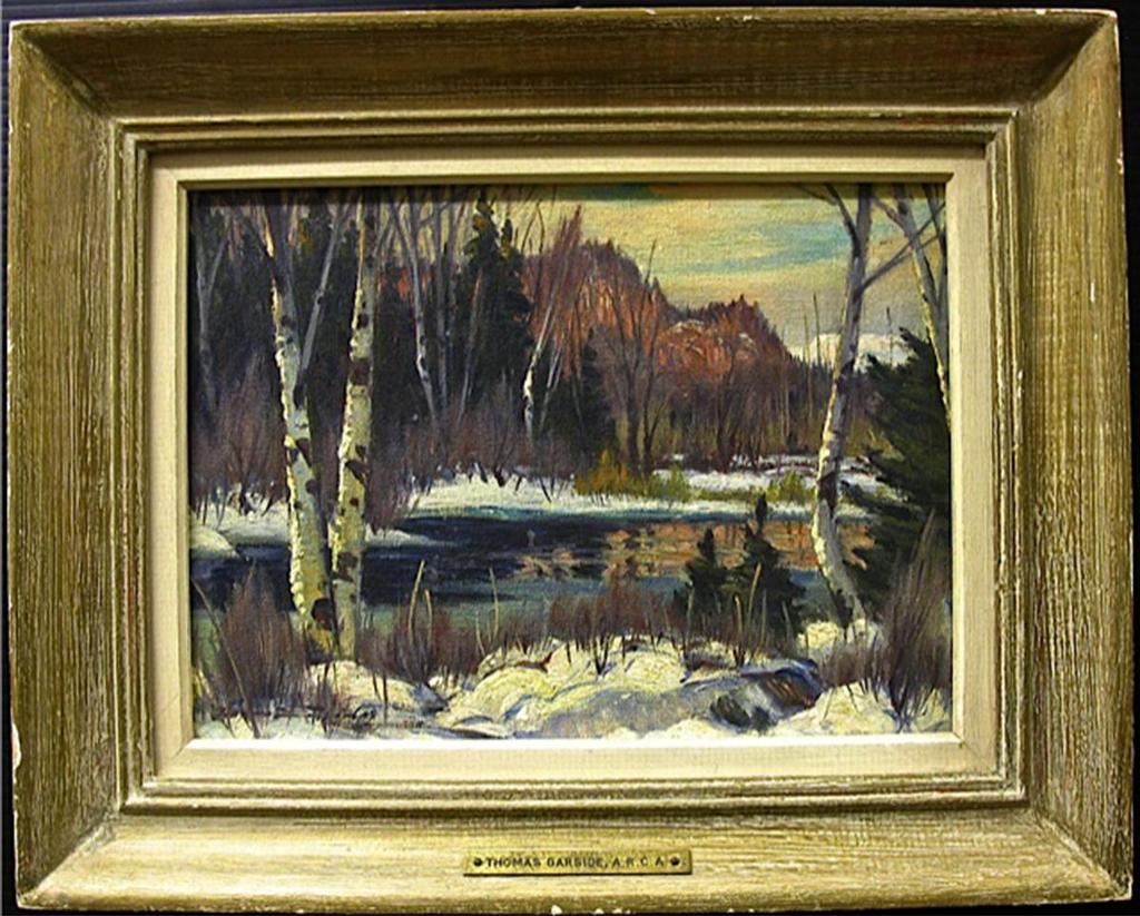 Thomas Hilton Garside (1906-1980) - Spring Thaw