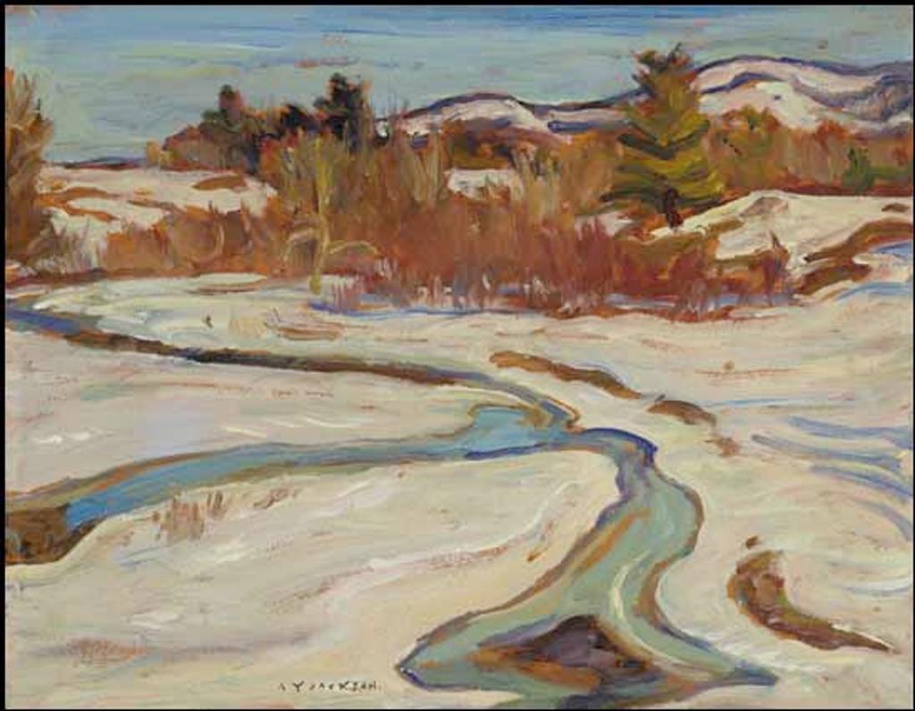 Alexander Young (A. Y.) Jackson (1882-1974) - March Thaw
