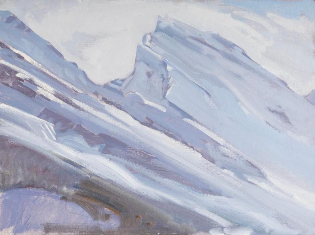 Peter Maxwell Ewart (1918-2001) - Summit of Mount Rundle #2