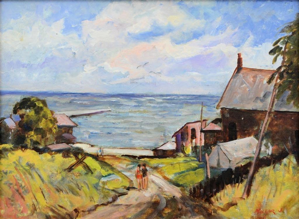 James Millar (1897-1977) - Lake Ontario at Bronte, 1964