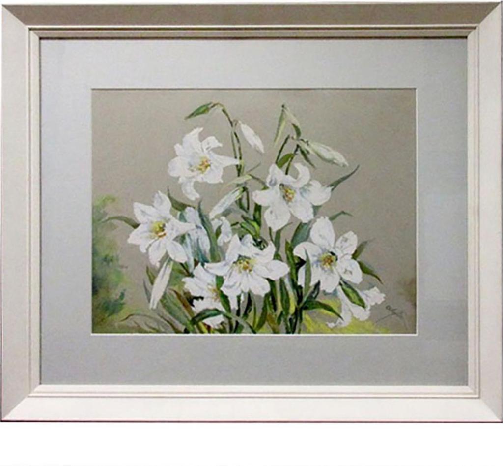 Gertrude Euphemia “Effie” Smith (1867-1960) - Easter Lilies