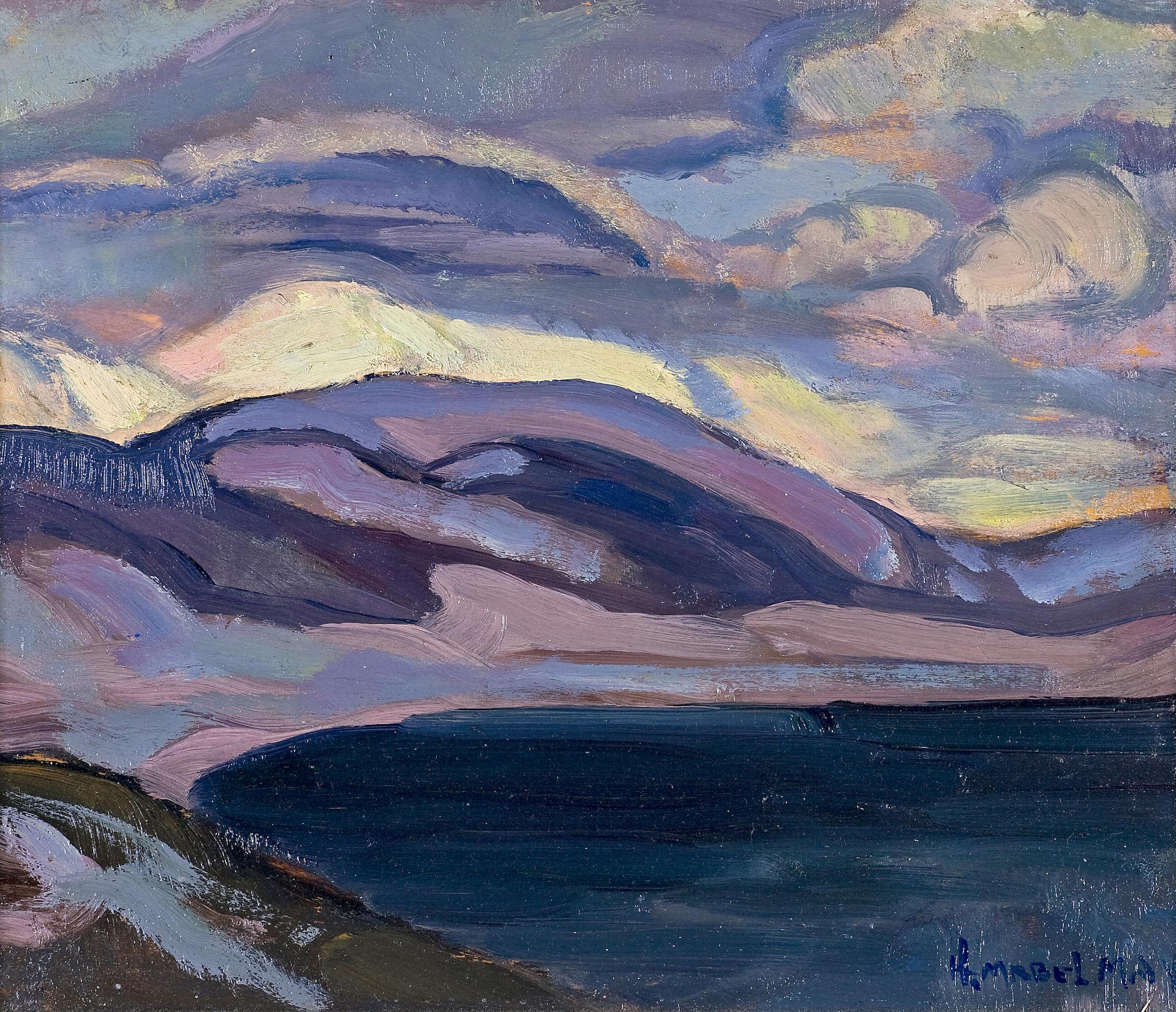Henrietta Mabel May (1877-1971) - Grey landscape