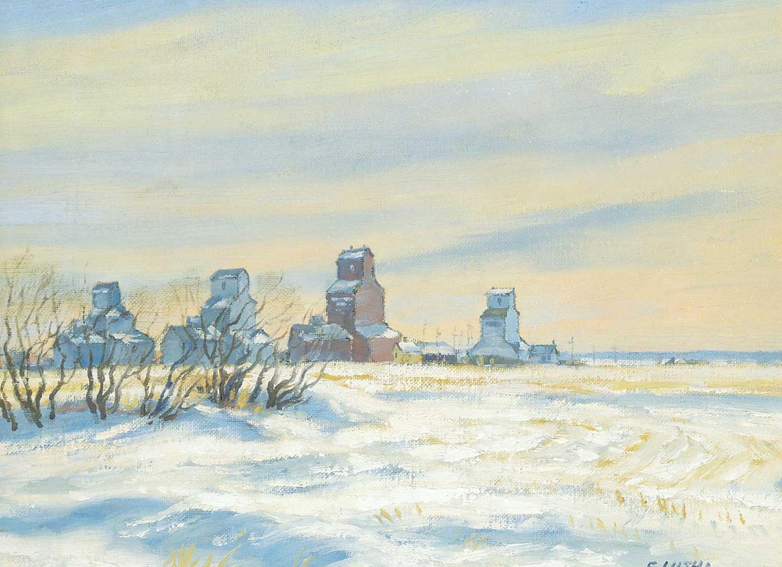 Ernest (Ernie) Luthi (1906-1983) - Winter Morning, Govan