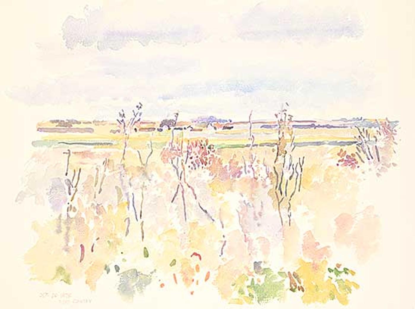 Reta Madeline Cowley (1910-2004) - Untitled - Prairie Flora