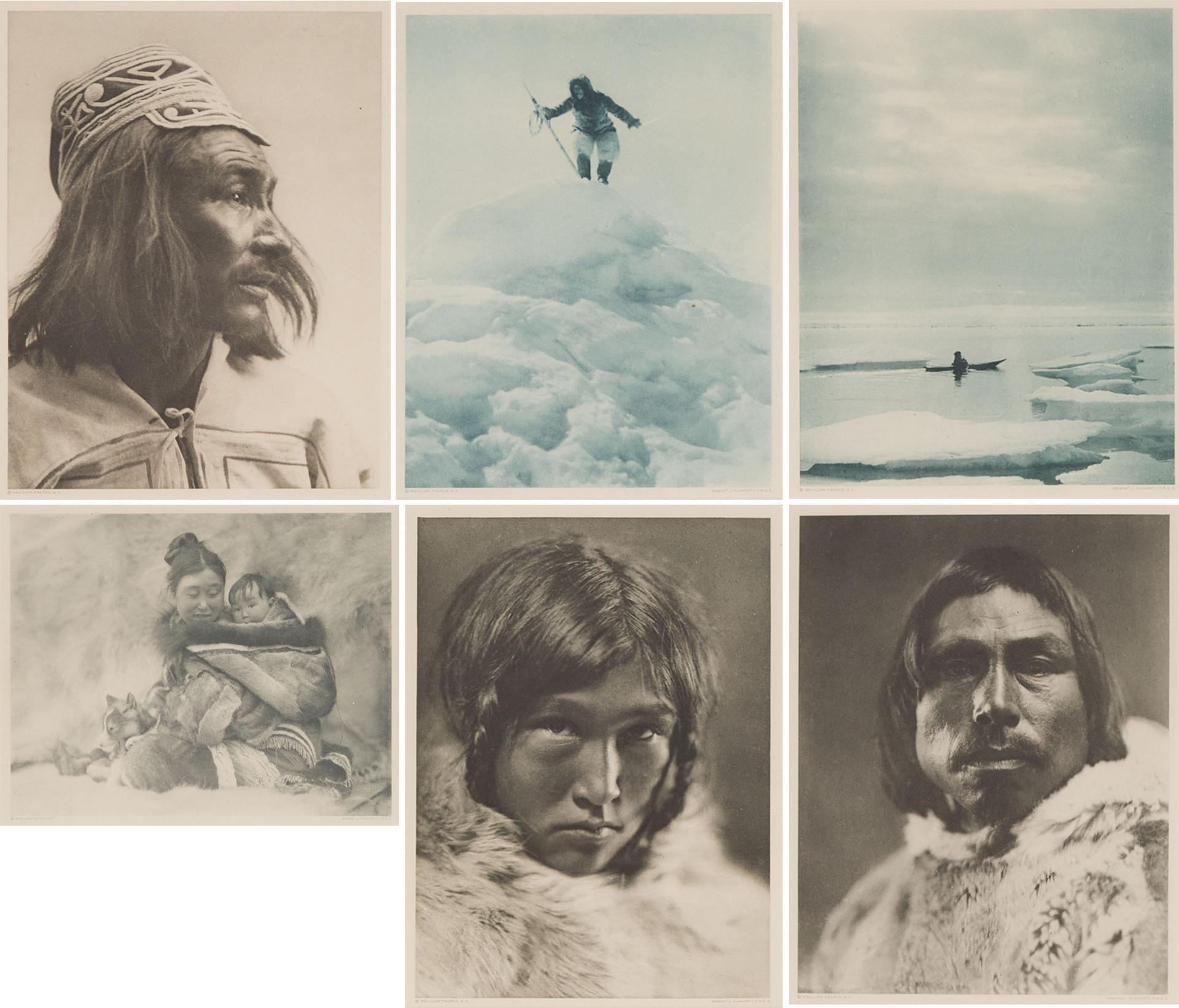 Robert Joseph Flaherty (1884-1951) - Untitled (Set Of Six Arctic Photogravure Plates), Ca. 1920s