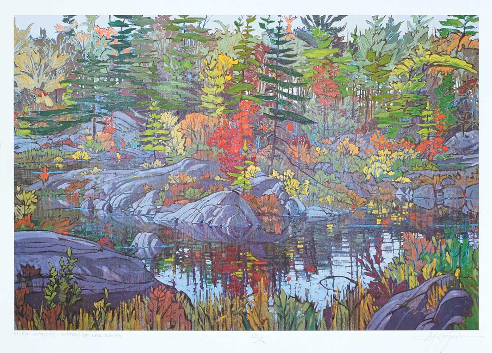 Edward William (Ted) Godwin (1933-2013) - Silent Witness - Waters of Nova Scotia  #12/25