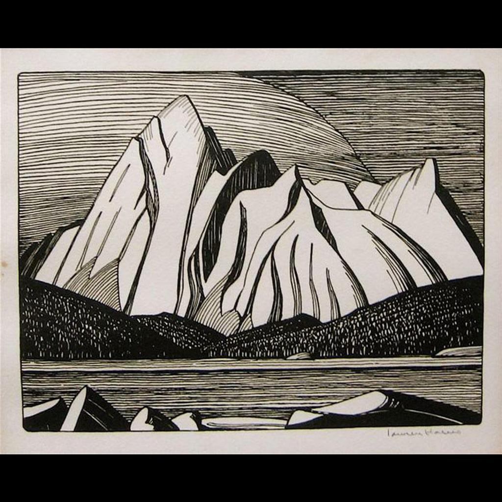 Lawren Stewart Harris (1885-1970) - Mountain Landscape