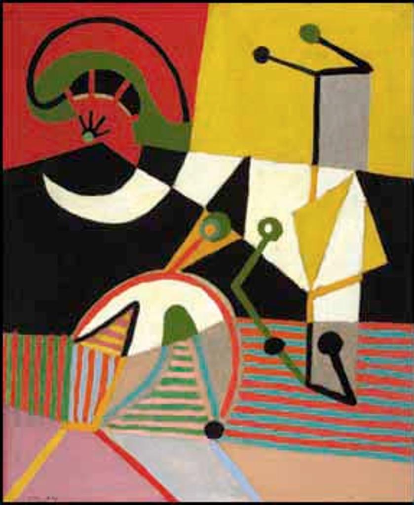 Alfred Pellan (1906-1988) - Titre Abstraction