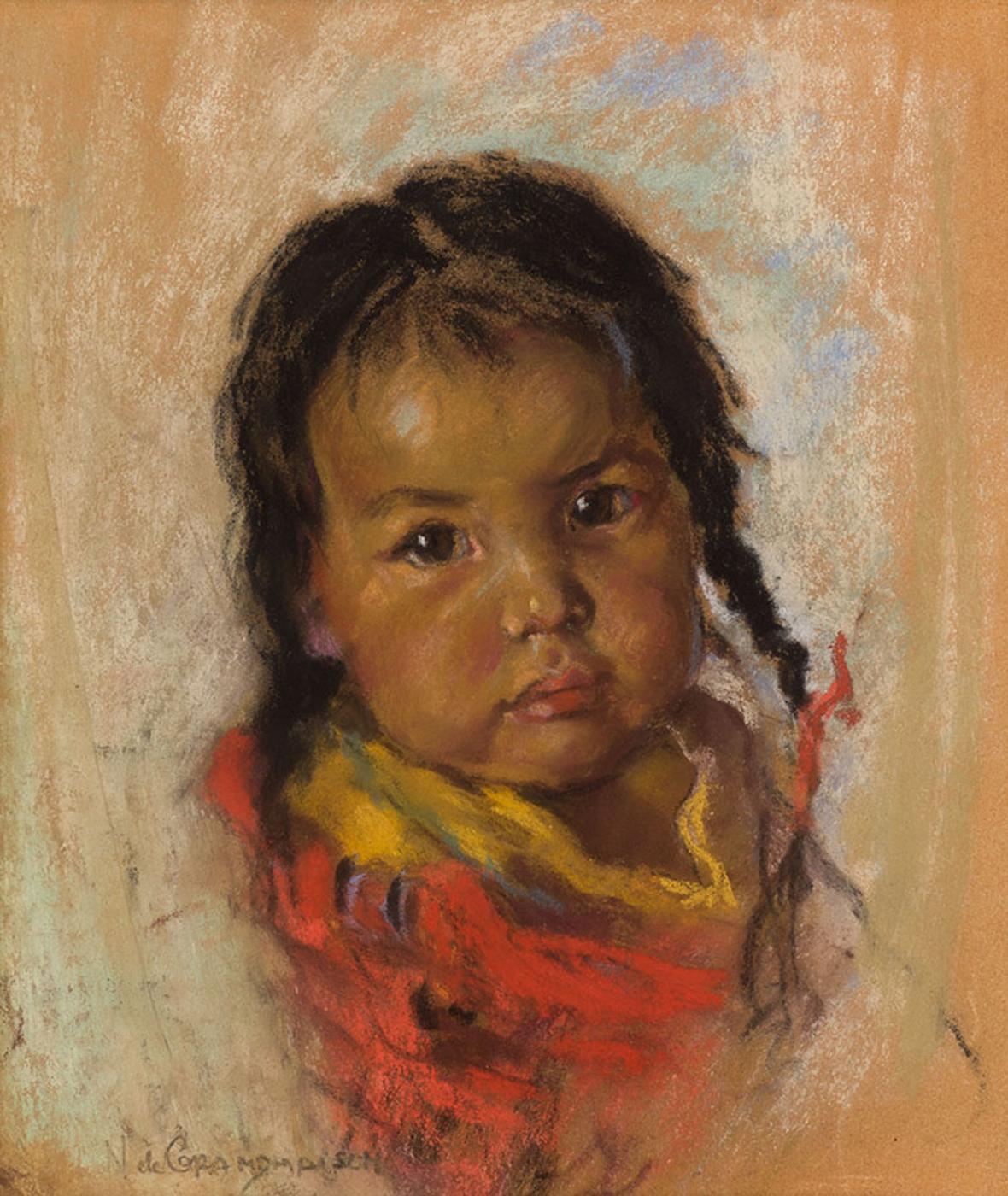 Nicholas (Nickola) de Grandmaison (1892-1978) - Papoose
