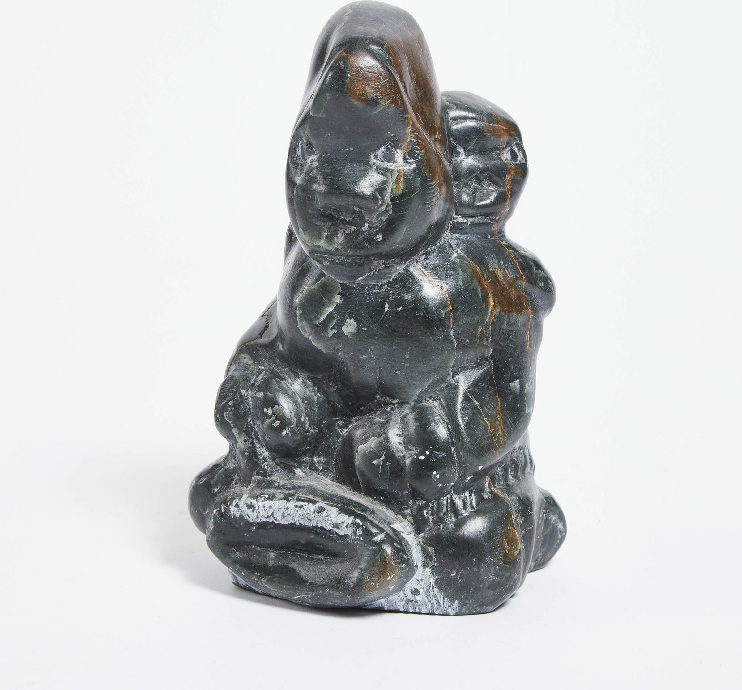 Johnny Inukpuk (1911-2007) - Mother And Child, 1996