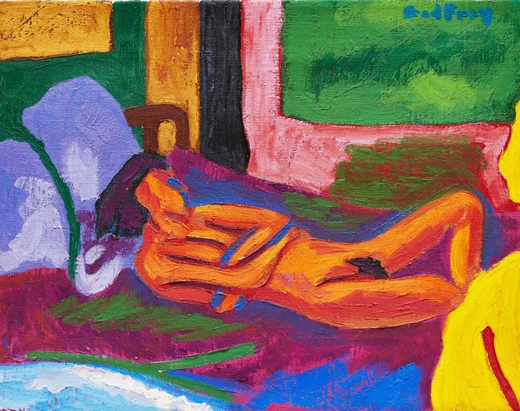 John Godfrey (1950-2001) - Reclining Nude
