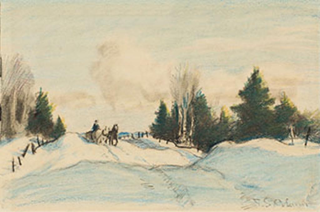 Frederick Simpson Coburn (1871-1960) - Winter, Eastern Townships